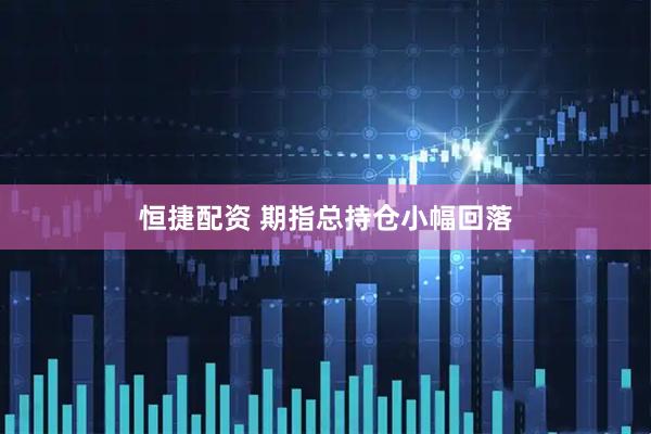恒捷配资 期指总持仓小幅回落
