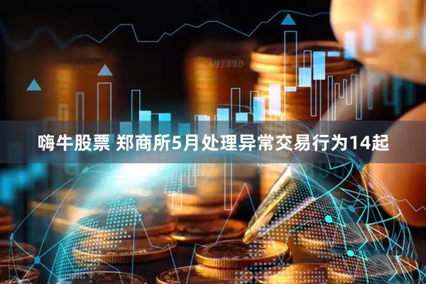 嗨牛股票 郑商所5月处理异常交易行为14起